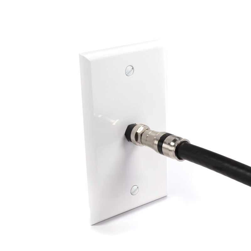 THE CIMPLE CO Coaxial Cable Compression Fitting Connector - for