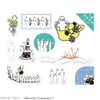 WORLD CRAFT MOKFS-114 Moomin Seal Clear Flake Seal Nyoro 2