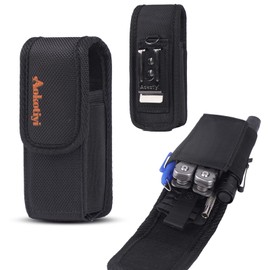 Aokotiyi Funda multiherramienta con cierre magnético, bolsa de herramientas con clip de cinturón EDC con anillo en D y mosquetón, compatible con Leatherman Wave Plus, Wingman, sobretensión, señal