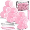 50 pzs Rizadores para el Cabello, 4 Tamaños de Rulos
