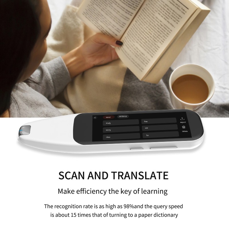 DOSMONO Dictionary Translation Pen Scanner Text Scanning Reading Translator Device