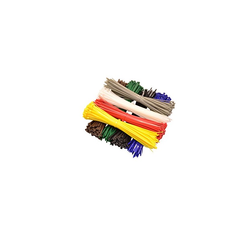 100mm x 2.5mm White Heavy Duty Nylon Cable Ties :