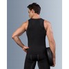LWISMIL 3 Pack Black Compression Tank Top Men Sleeveless T-Shirt