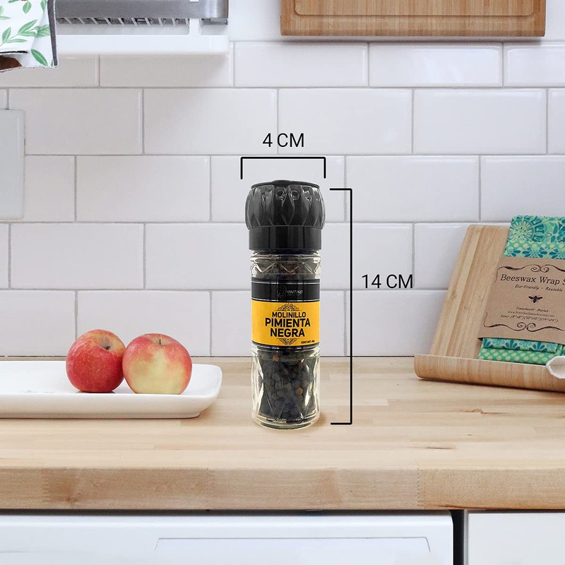 Pontino Pimienta Negra Entera, 48 g