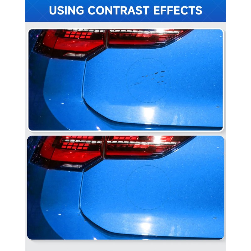 RSACET LD5C/D7 Cornflower Blue Touch Up Paint Compatible with Volkswagen