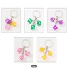 Fun and Stylish Dice Keychain for Backpacks and Purses -