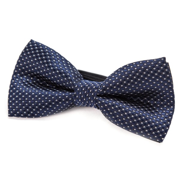 DonDon Elegant Children's Bow Tie with Adjustable Length, 9 x