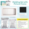 La Premura Baby Keepsake Hand Casting Kit with Shadow Box