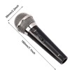 Dynamic Cardioid Home Karaoke Microphone, Audio Cable Metal Handheld Wired