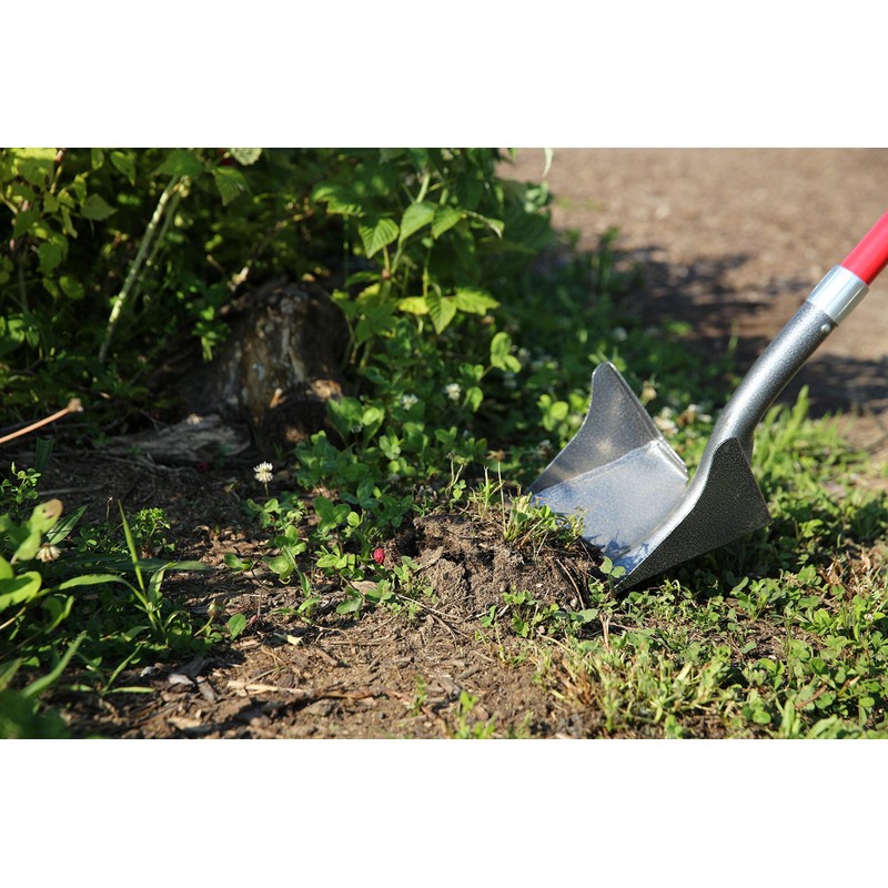 ROOT ASSASSIN One Shot Garden Shovel (43" D-Handle) - Holds