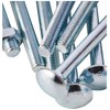 AHCMetric MILD Steel Cup Square Bolts with Nuts (ZINC &