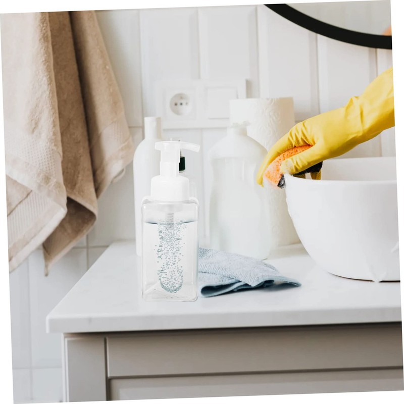 MAGICLULU 2PCS Liquid Hand Soap Dispenser Pump Bottles User Friendly