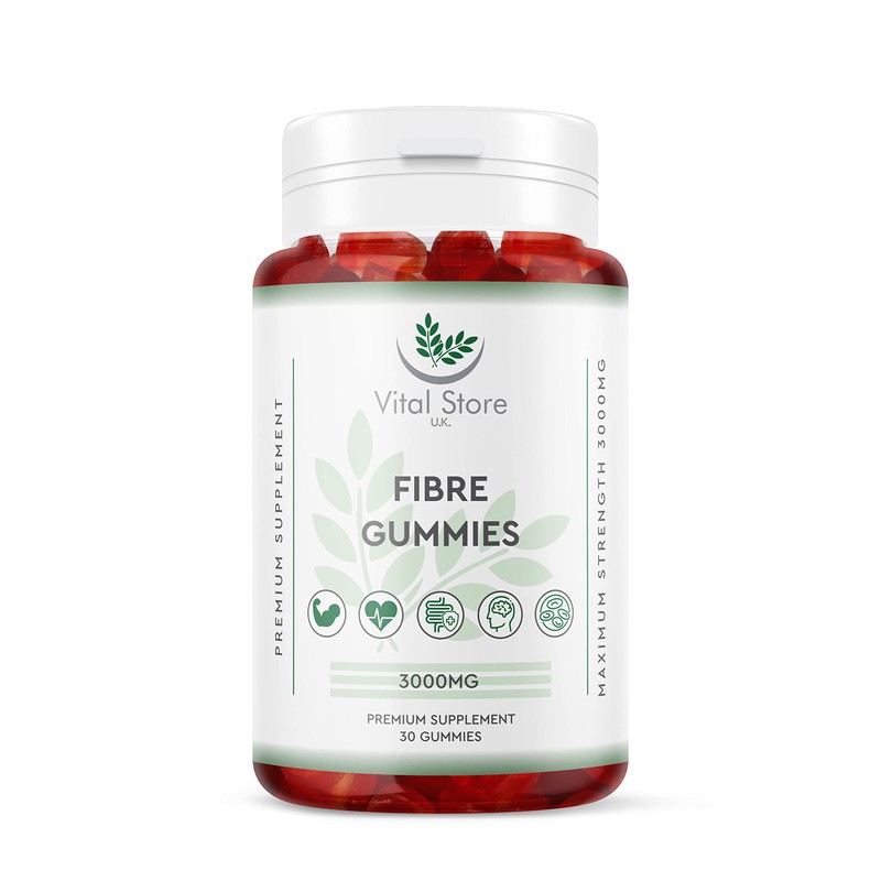 Fibre Gummies 3000MG - Vegan - One Month Supply -
