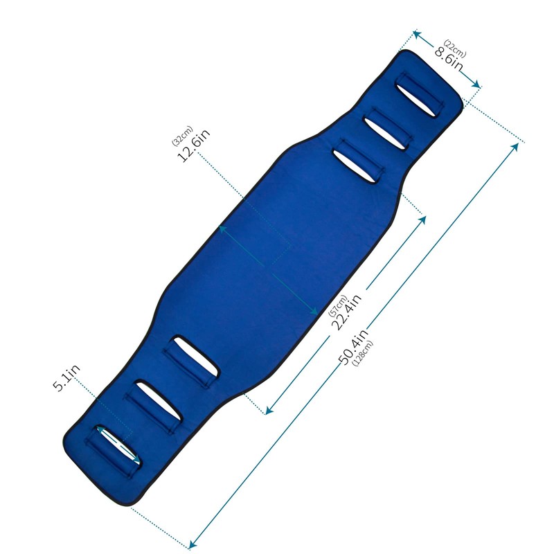 Leetye Mei Elderly Bed Transfer Sling, Wide Back Curved Design