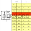 DERNORD Sanitary Fitting Reducer Fitting SUS304 Tri Clamp Ferrule Style