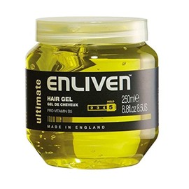 Enliven Ultimate Yellow Hair Gel 250 ml (Pack of 1)