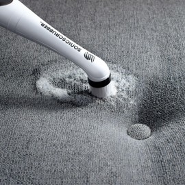 SonicScrubber - Replaceable Electric Scrubbing Brush Head - Household System Soft Brush - Pack of 2 - Soft Bristles - Ideal for Cleaning Upholstery & Delicate Surfaces