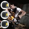 Sanding Brushes, Nylon Brush, 80/120/320 Grit Polishing Brush for Wood
