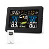 Weather Station Wireless Indoor Outdoor Thermometer, Large Display with Remote