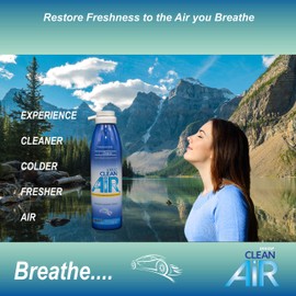 DWD2 Clean Air® Premium Automotive AC Evaporator Cleaner 8.oz Renew your air conditioner! (Regular) - 6 Pack