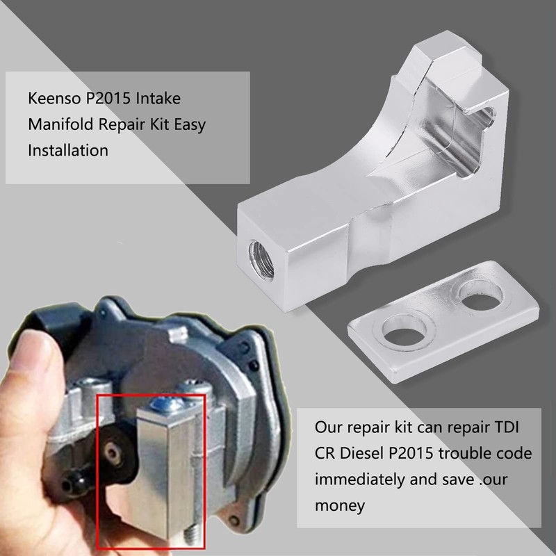 Keenso Car Suction Pipe Valve Repair Kit, TDI CR P2015