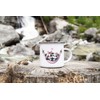 MAXIKIWI Langlebige Emaille-Kaffee- oder Tee-Camping-Tasse für drinnen und draußen, entzückende