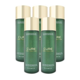 Jungmun 김정문알로에 큐어 하이드라 수딩 토너 130ml 5개 Ss Kim Jung Moon Aloe Cure Hydra Soothing Toner 130ml 5pcs Set