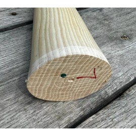 Beaver Tooth 36" Garden Pick / Mattock Cutter Handle Smaller #7 Eye Hickory USA