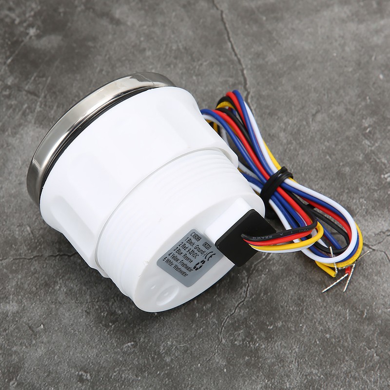 52MM/2in 3‑In‑1 Water Level Meter Sewage Gauge Voltage Instrument 0‑190Ω