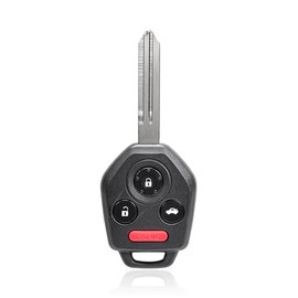 TOP-VIGOR Keyless Entry Remote Control Car Key Fob Replacement Compatible with Subaru Legacy Outback Tribeca 2008 2009 2010, 433MHz 4D62 Chip 4 Button for CWTWBU766