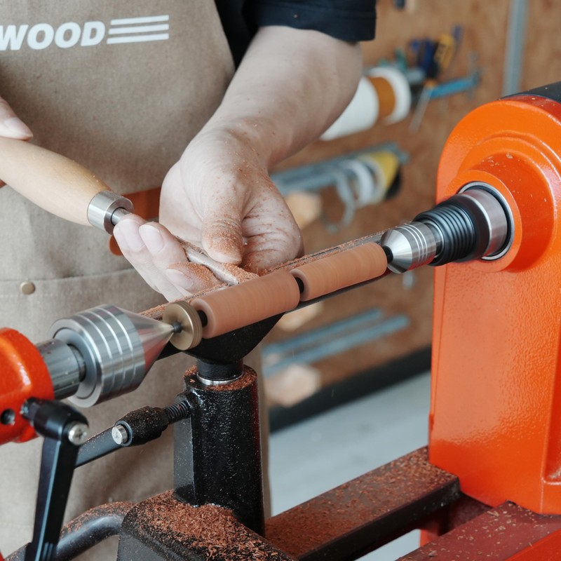 BMWOOD Pen Mandrel Simple Kit MT2 Morse Taper for Woodturning