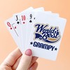 CafePress Worlds Best Grampy Standard Size Playing Cards