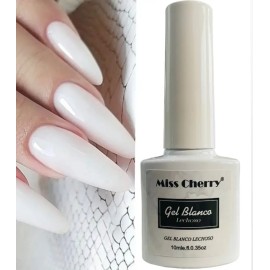 Gel Blanco Lechoso Milky Led Semi Permanente Piezas