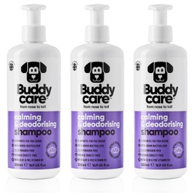Calming & Deodorising Dog Shampoo by Buddycare | Lavender Scented | with Aloe Vera and Pro Vitamin B5 (50.72oz)