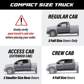 DaShield Ultimum Series Truck Car Cover for Toyota Pickup 1993 Extended Cab Pickup 2-Door Short Bed All Weather Protection Semi Custom Fit Dust, Sun, Snow, Rain Protection Indoor Outdoor