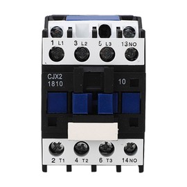 AC Contactor 18A 3 Pole Normally Open Silver Contact DIN Rail Industrial Contactor AC380V