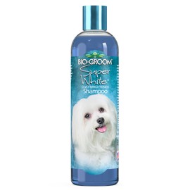 Bio-Groom Super Whitening Dog Shampoo - Whitening Pet Shampoo, Dog Bathing Supplies, Puppy Wash, Grooming Supplies, Cruelty-Free - 12 fl oz 1-Pack