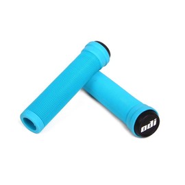 ODI BMX Long Neck Sl Flangeless Grips Light Blue 143 mm F01SLN