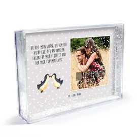 Mr. & Mrs. Panda Shake Frame with Photo Penguin Love - Gift, Picture Frame with Photo, Photo Gift, Photo Gifts, Great Love, Anniversary