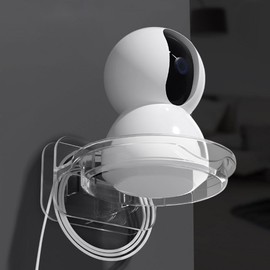 Easy-Install Simple Design No-Drill Home Cam Mount with Cable Organizer Home Cam Mount 3ea