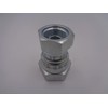 Hydraulic Female x Female Swivel 60 deg Straight Adapter BSP