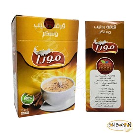 Generic Mora Cinnamon With Milk And Sugar (3x1) Tea Instant Chai Natural Egyptian Egypt Arabic Oriental No Preservatives Non Gmo Kosher Halal (1 Pack = 10 Sachets x (0.7 oz / 20 gm)) مورا قرفة