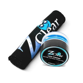 Zclear Lens Cleaner Paste with Microfiber Cleaning Cloth - Eyeglass Cleaning and Anti Fog Paste for Eyeglasses, Made in USA