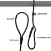 BTINESFUL 10FT / 15FT / 20FT Slip Lead Dog Leash,