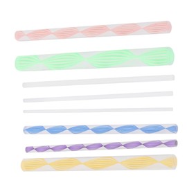 KONTONTY Nail Art Tools Set 8pcs Dual-Ended Dotting Rods Stick for Manicure Ideal for DIY