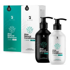 Kit Shampoo Y Acondicionador 800ml Ingre Naturales B Life.
