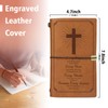 Juratar Christian Gift Leather Journals Verse Gift Religious Gift Inspirational