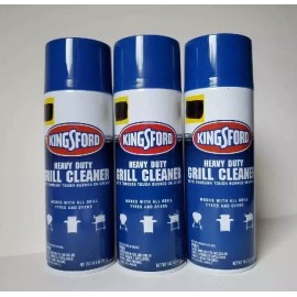 Kingsford Lot of 3 New Kingsford Heavy Duty Grill & Oven Cleaner spray  14.5oz  3 pack -1B