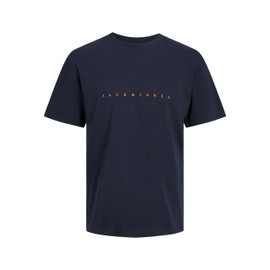 JACK & JONES Male T-Shirt Logo Crew Neck T-Shirt