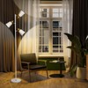 Tree Floor Lamp for Living Room, Industrial 3-Light Standing Lamp